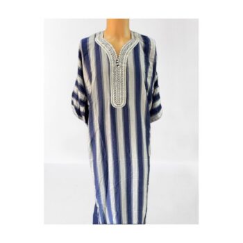 Boubou Marocain Homme - Cou Brodé