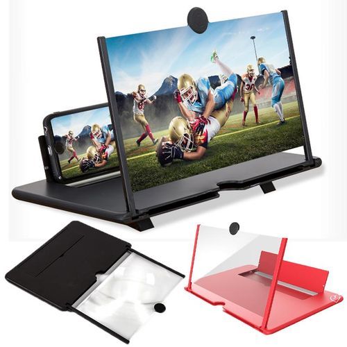 Amplificateur D'écran De Téléphone HD 12 Pouces, Amplificateur Vidéo, Agrandisseur D'écran
