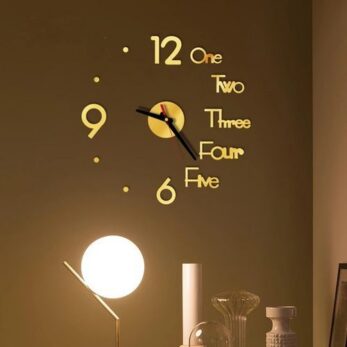 Montre horloge Murale Décor intérieur en 3D