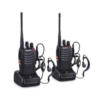 Bf-888s Station De Radio Talkie-walkie UHF 400-470MHz 16CH 888s Avec Antenne - 2pcs