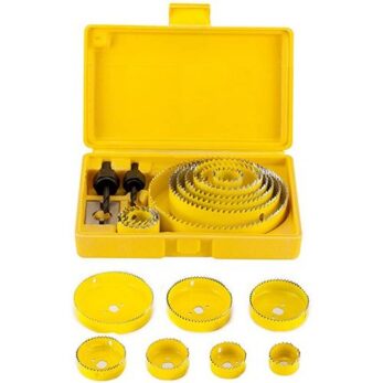Kit De 16 Scies Cloches - 19 à 127mm