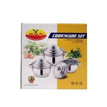 Soupière Cookware Lot De 3 Casserole En Aluminium Avec Couvercle