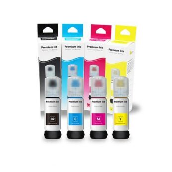 Kit Recharge D'Encre 4 Couleurs 70ML Pour Epson L3250 - Noir/Rouge/Jaune/Bleu