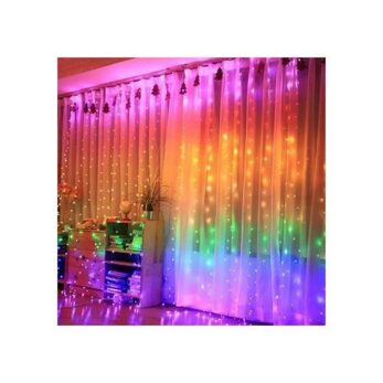 Guirlande rideaux lumineuse 3 mètres