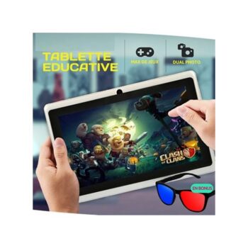 Tablette Éducative - 7 Pouces - 16 Go Rom