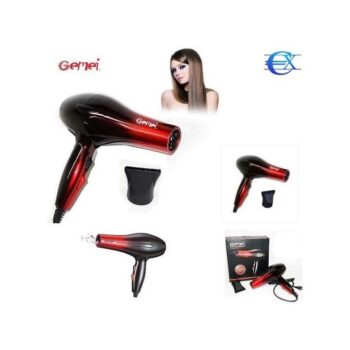 Sechoir , Sèche Cheveux Professionnel 1800 W - Gemei