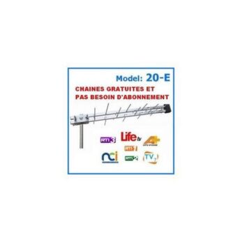 Antenne TNT Digitale - Chaîne Gratuite
