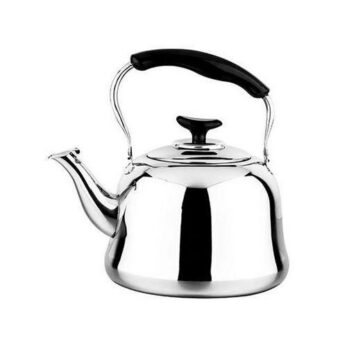 Boulloire 4 L en siffler - acier inoxydable