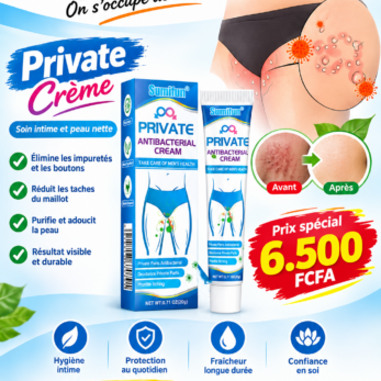 Private Crème Anti démangeaisons – Soin Intime