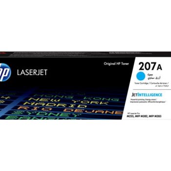Toner Cartouches HP 207A Cyan bleu