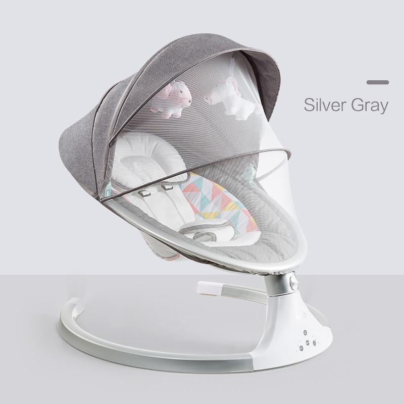 Berceau électrique à bascule pour bébé – Mélodieuse 1 Berceau électrique à bascule pour bébé – Mélodieuse