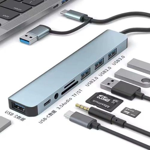 adaptateur multi-ports USB C Pro 8 en 1 – Image 3