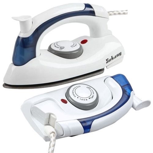 Travel Iron Mini Fer à Repasser Pliant à Vapeur Portable Pour Vos Voyages - Blanc
