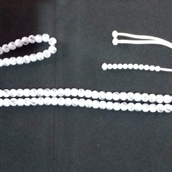 Chapelet "Sebha" 99 grains blanc