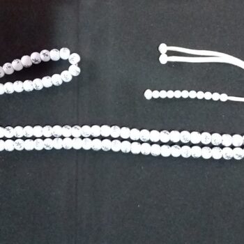 Chapelet "Sebha" 99 grains blanc