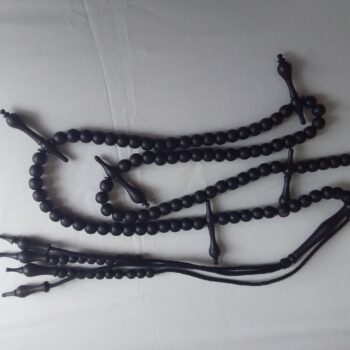 Chapelet bois d’ébène 100 perles