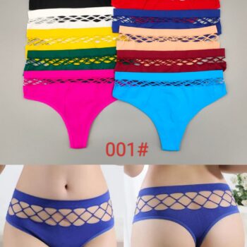 Séduisante culotte très romantique 6 Pcs
