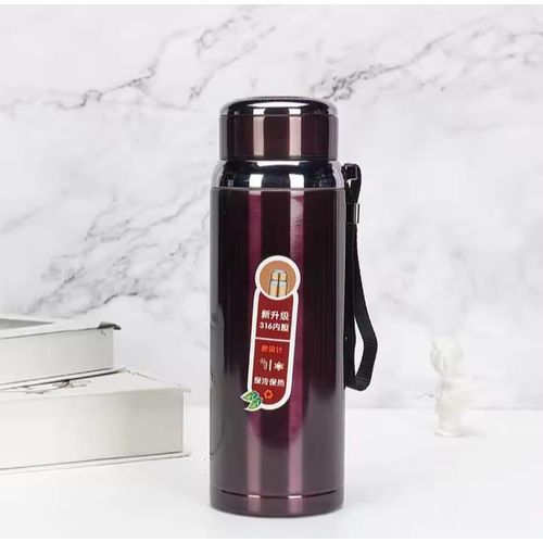 Gourde - 1000ml - Thermos Isotherme - Thermos - Gourde Inoxydable - Thermos A Cafe – Image 4