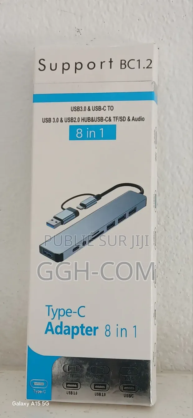 adaptateur multi-ports USB C Pro 8 en 1 – Image 4