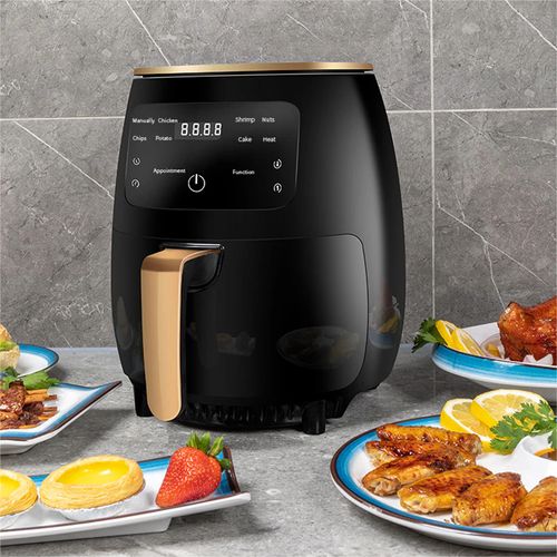 Friteuse à Air Grande Capacité 4,5L, Four électrique, Machine à Frites à écran Tactile Intelligent 6 Friteuse à Air Grande Capacité 4,5L, Four électrique, Machine à Frites à écran Tactile Intelligent – Image 6