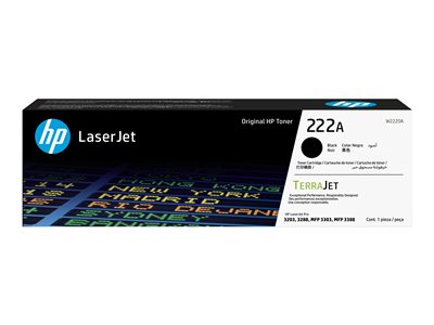 HP 222A BLACK.- Noir