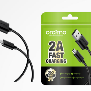 Oraimo Chargeur Ultra Rapide + Câble Type C