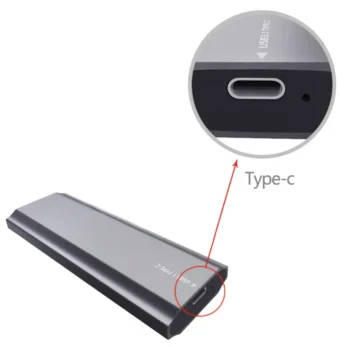 boîtier de disque dur externe SSD M2 CASE TYPE-C