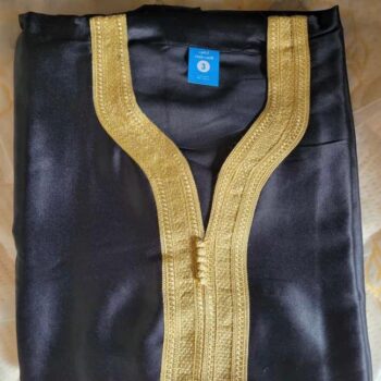Boubou Marocain Homme – Cou Brodé