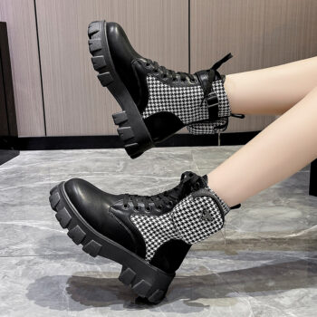 Chaussure bottes bottines style confortable - femme