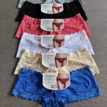 6 Séduisantes slip Caleçon En Coton sexy nuisette