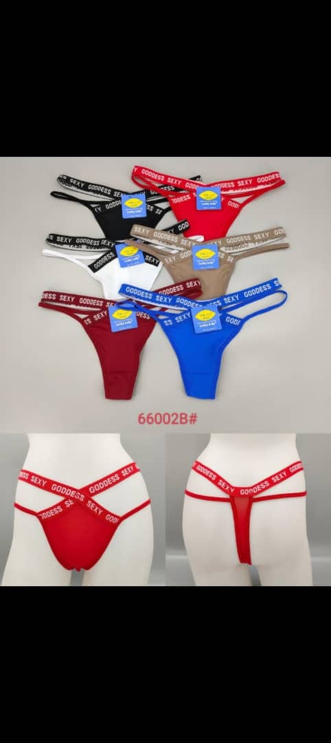 6 Slips Caleçons String Sexy Tendance - nuisette 1 6 Slips Caleçons String Sexy Tendance - nuisette