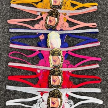 6 Slips Caleçons String Sexy Tendance - nuisette