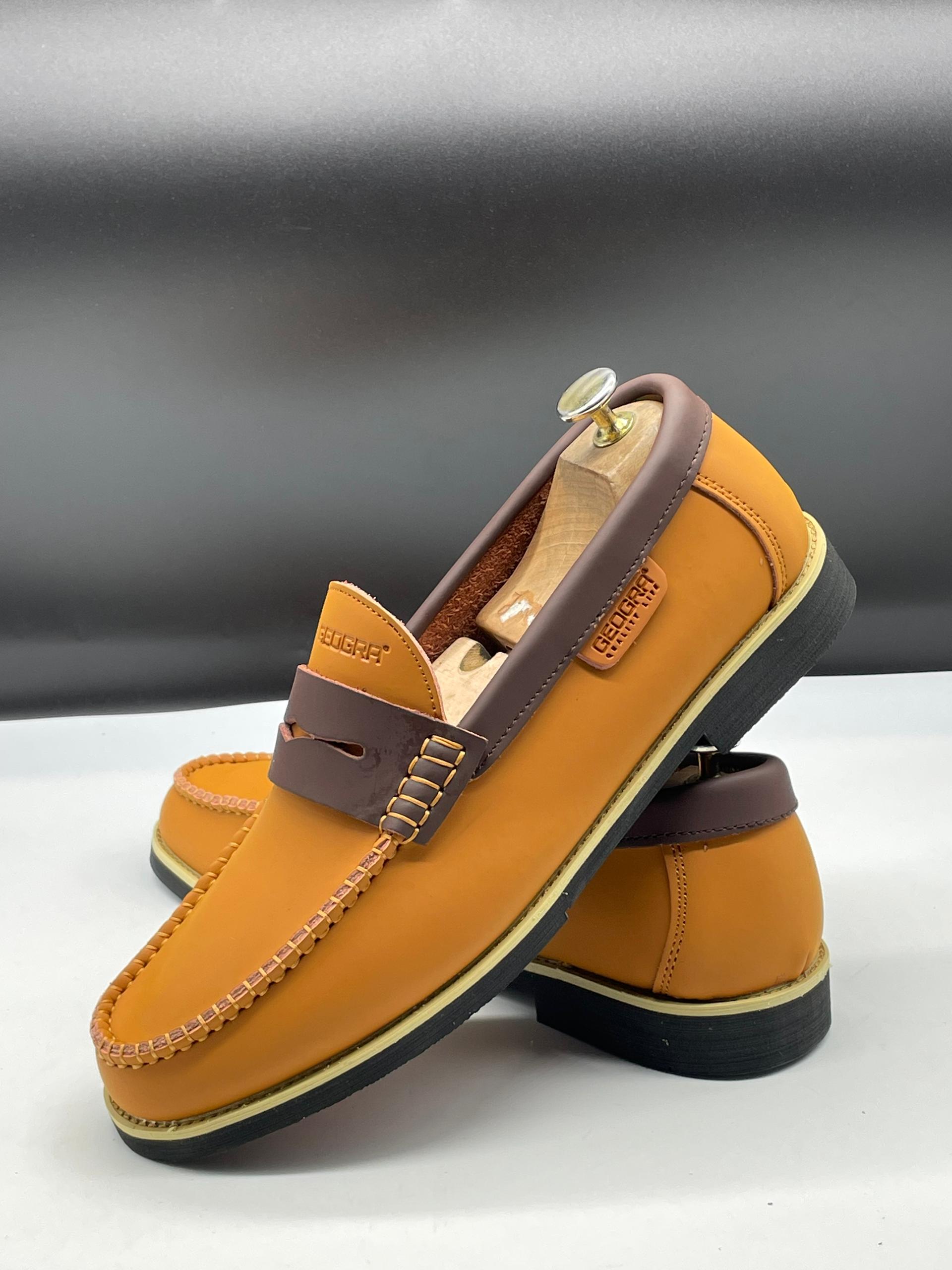 Mocassin baladeuse geogra - jaune pâle – Image 2