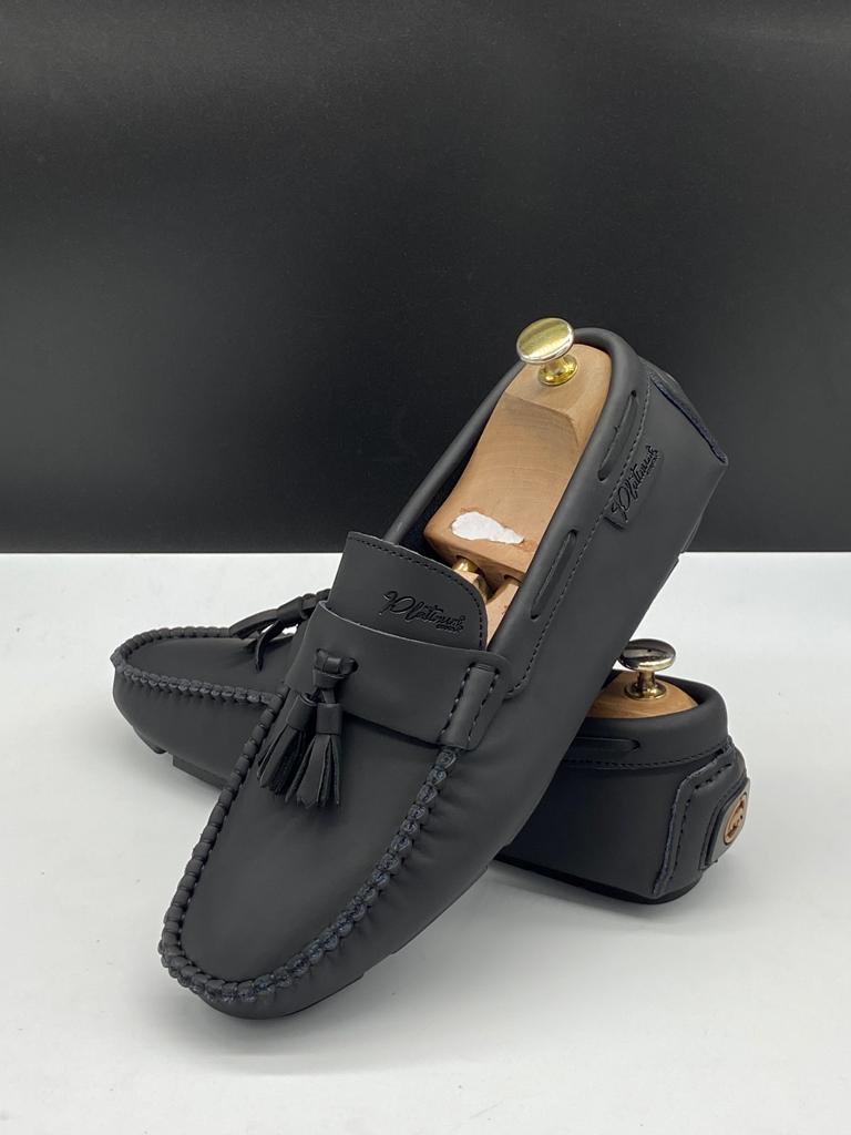 Mocassin baladeuse geogra avec pom pom