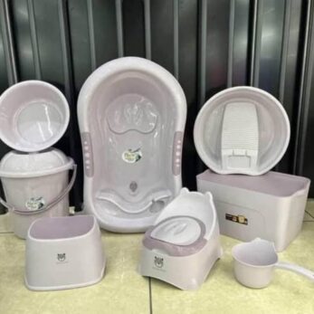 Kit Baignoire complet pour bébé - 8 pcs