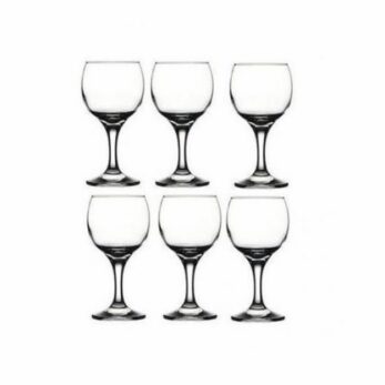 Lot de 6 verres à vin
