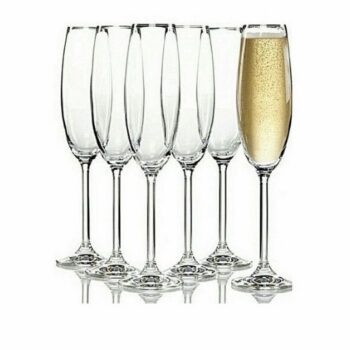 Lot de 6 verres à champagne