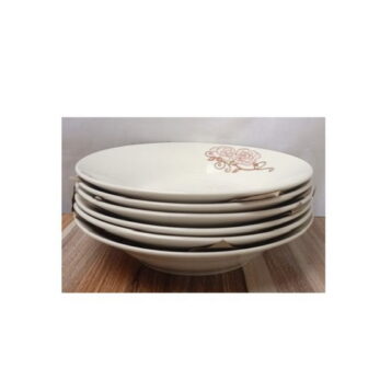 Lot de 12 assiettes pouce 08