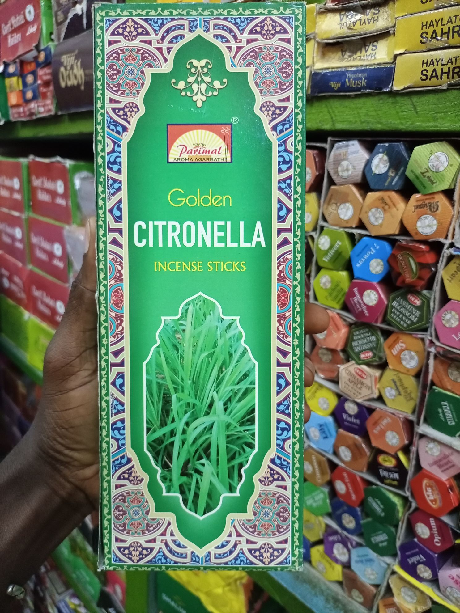 Encens Citronnelle 120 Bâtonnets