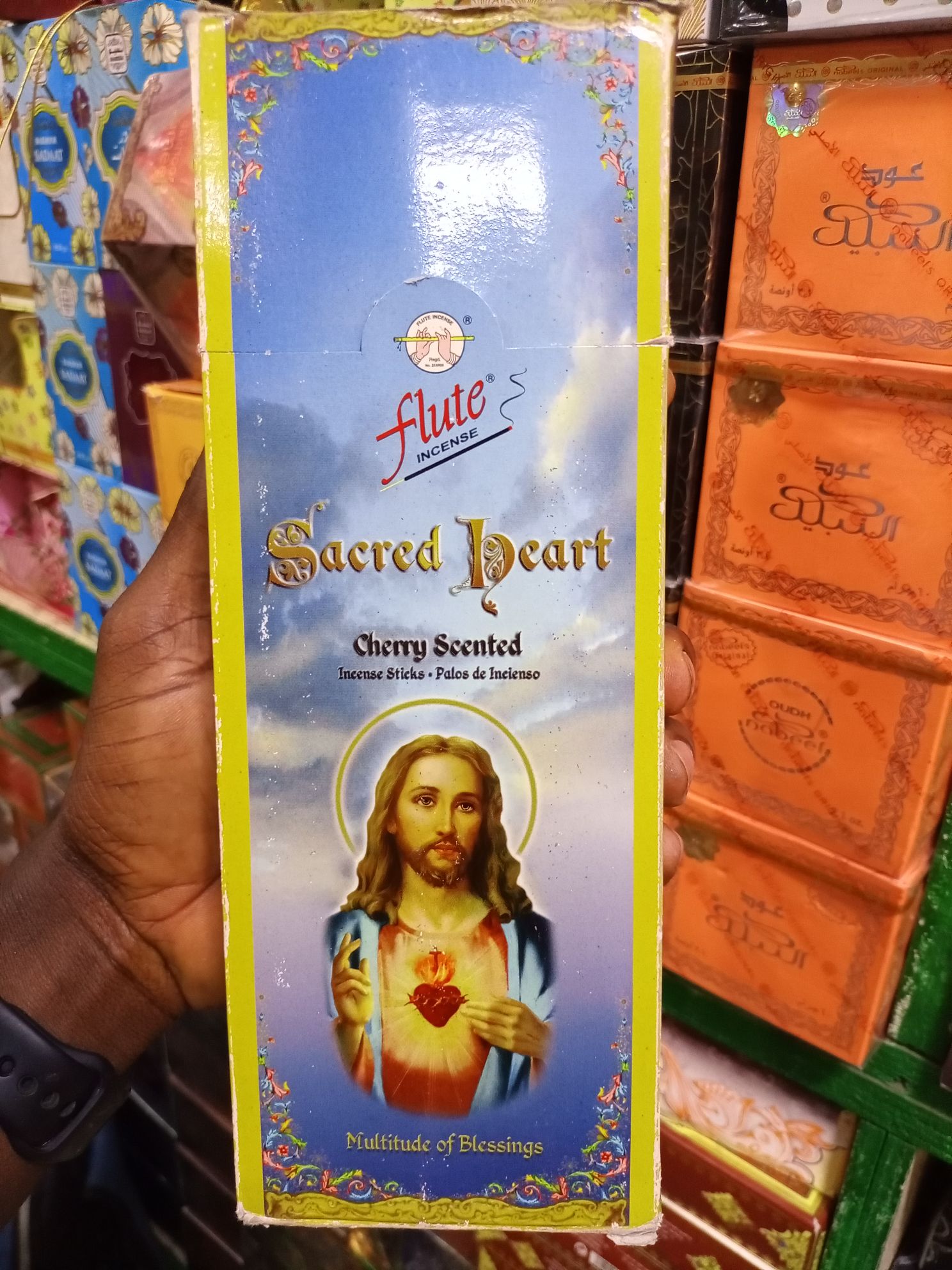 Encens Sacrée Cœur / Sacred heart 120 bâtonnets