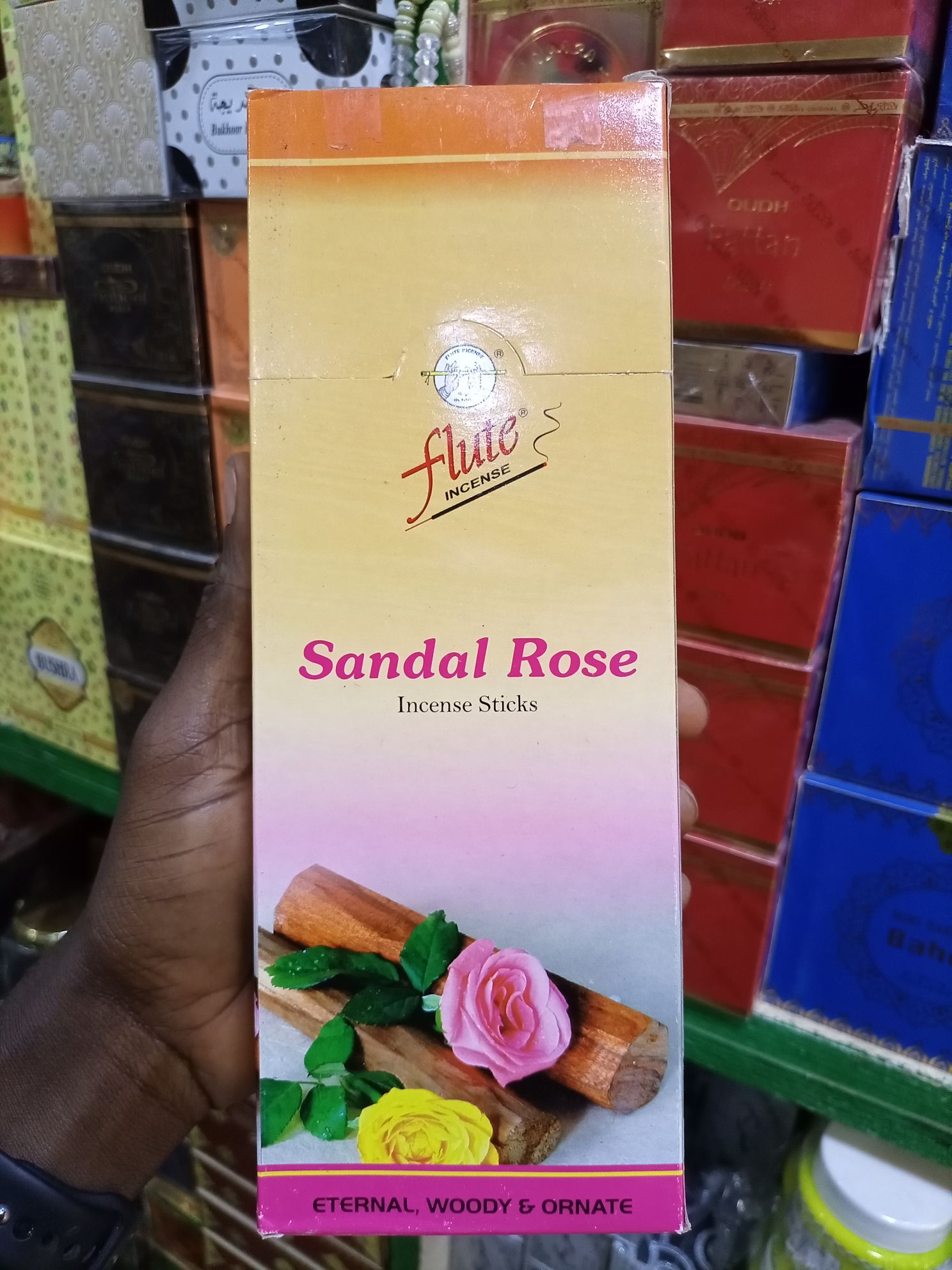 Encens Sandale Rose 120 bâtonnets