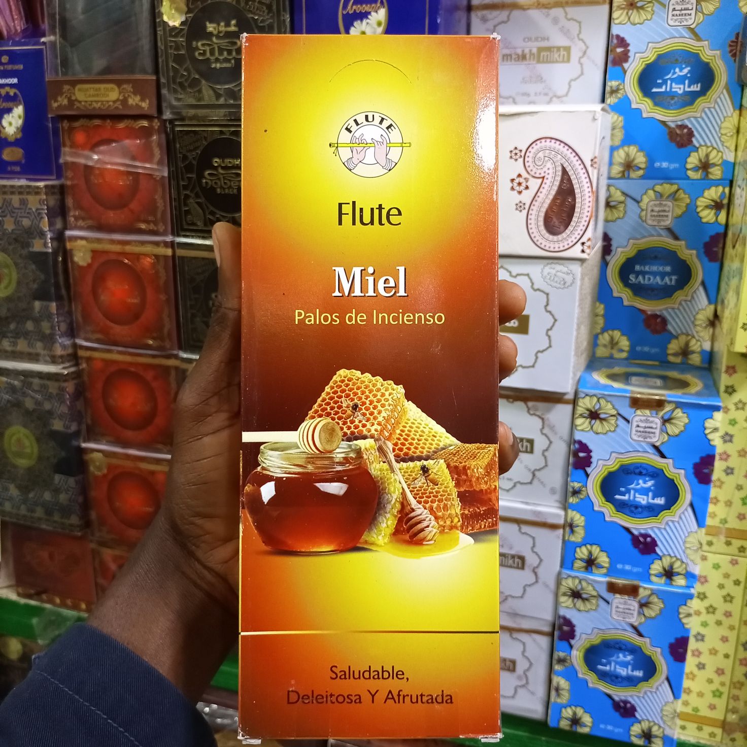 encens Honey miel 120 bâtonnets – Image 2