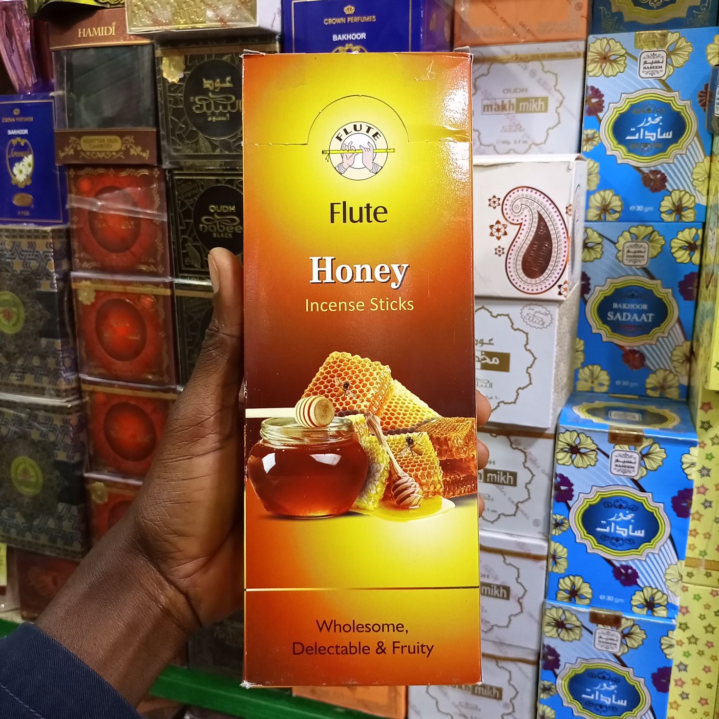 encens Honey miel 120 bâtonnets