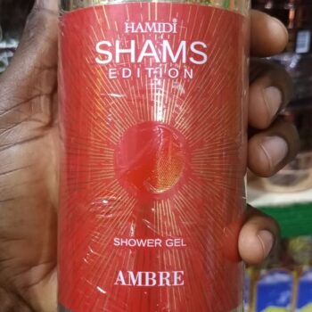 gel douche ambré
