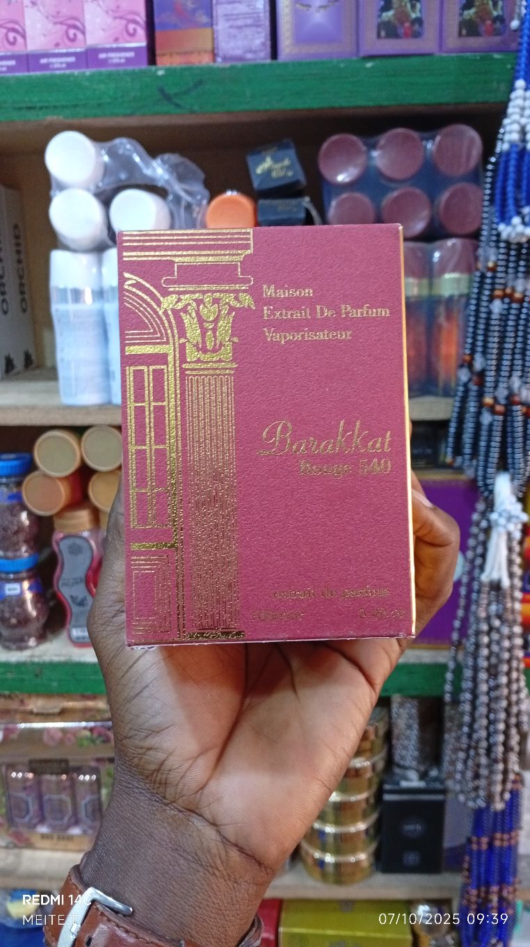 eau de Parfum barakkat rouge 540