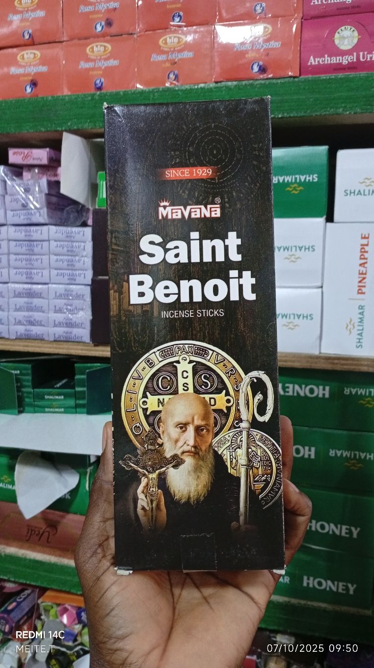encens Saint Benoît 120 bâtonnets