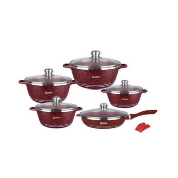 Lot de casseroles anti adhésif avec poêle