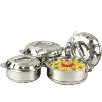 Lot de 3 soupières garde au chaud la nourriture