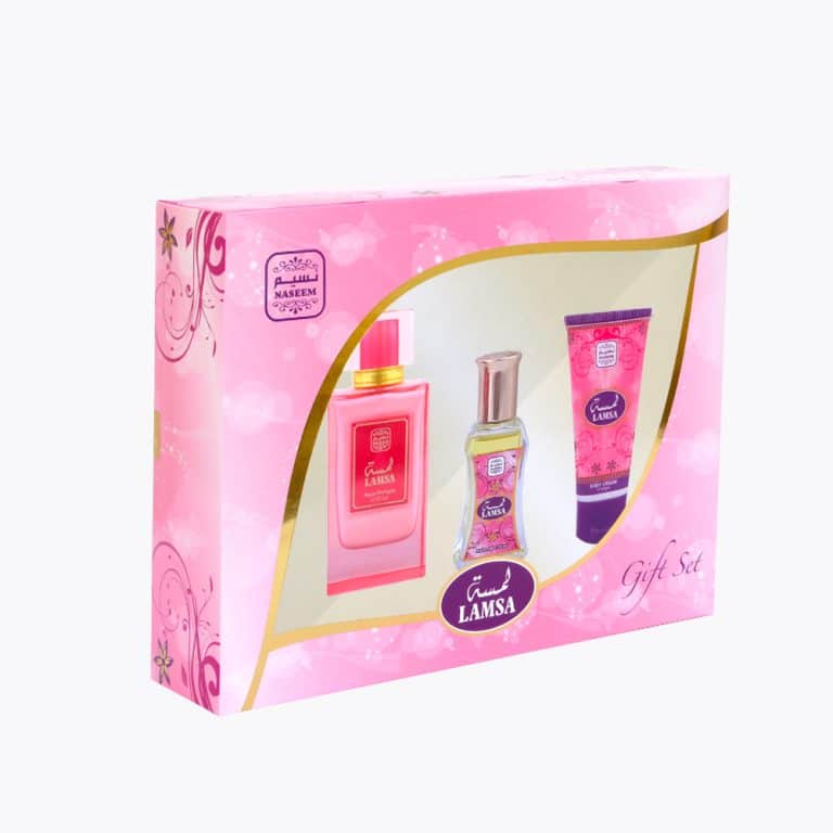 coffret kit de parfum Lamsa