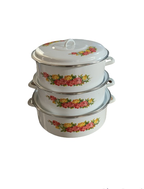 Lot de 3 soupières format plat 97/10